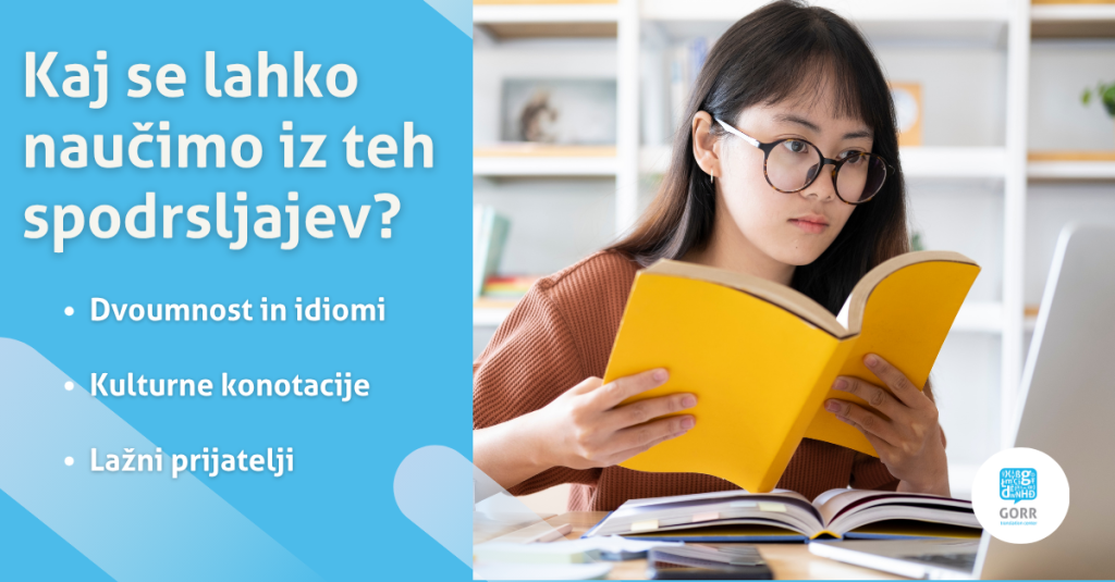 Profesionalni prevajalec prevaja previdno, da se izogne resnim napakam.
