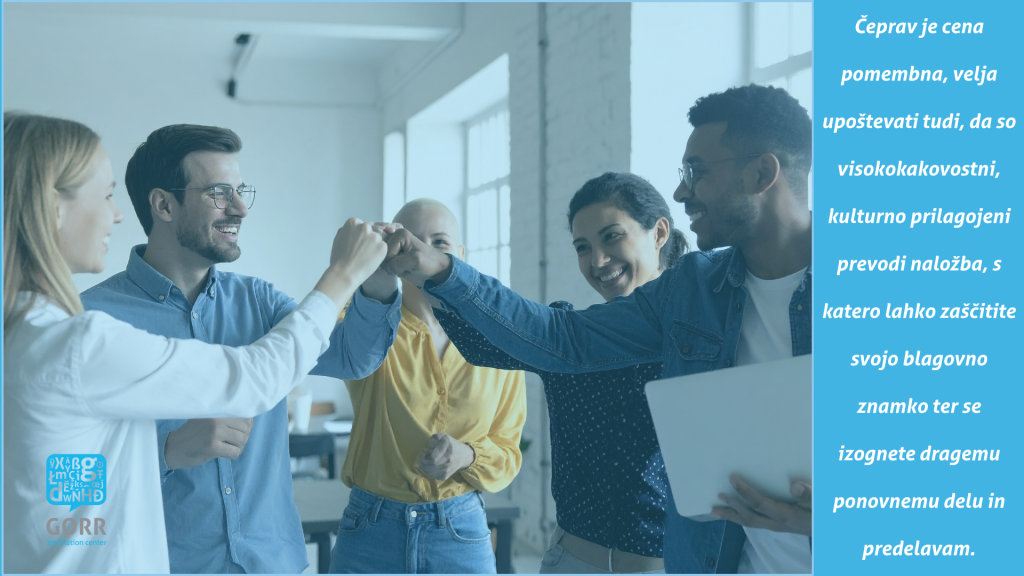 Ekipa prevajalcev na daljavo si čestita za uspešno opravljeno delo.