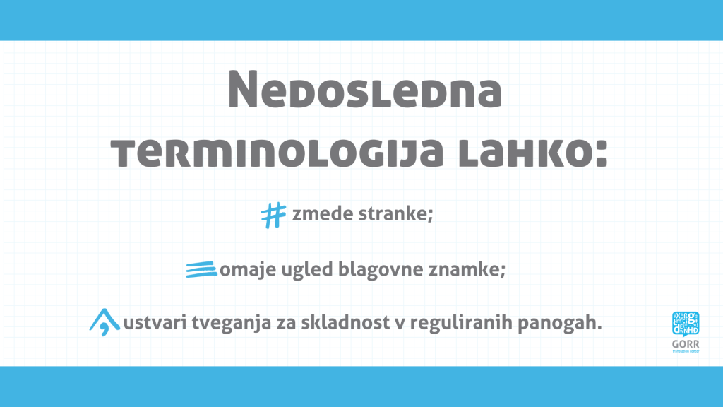 Strateška kakovost prevajanja pri GORR